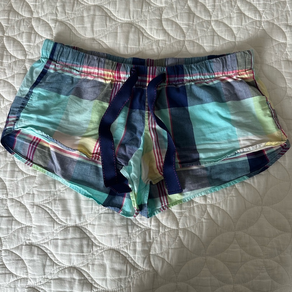 Old Navy Multicolor Plaid Pajama Shorts